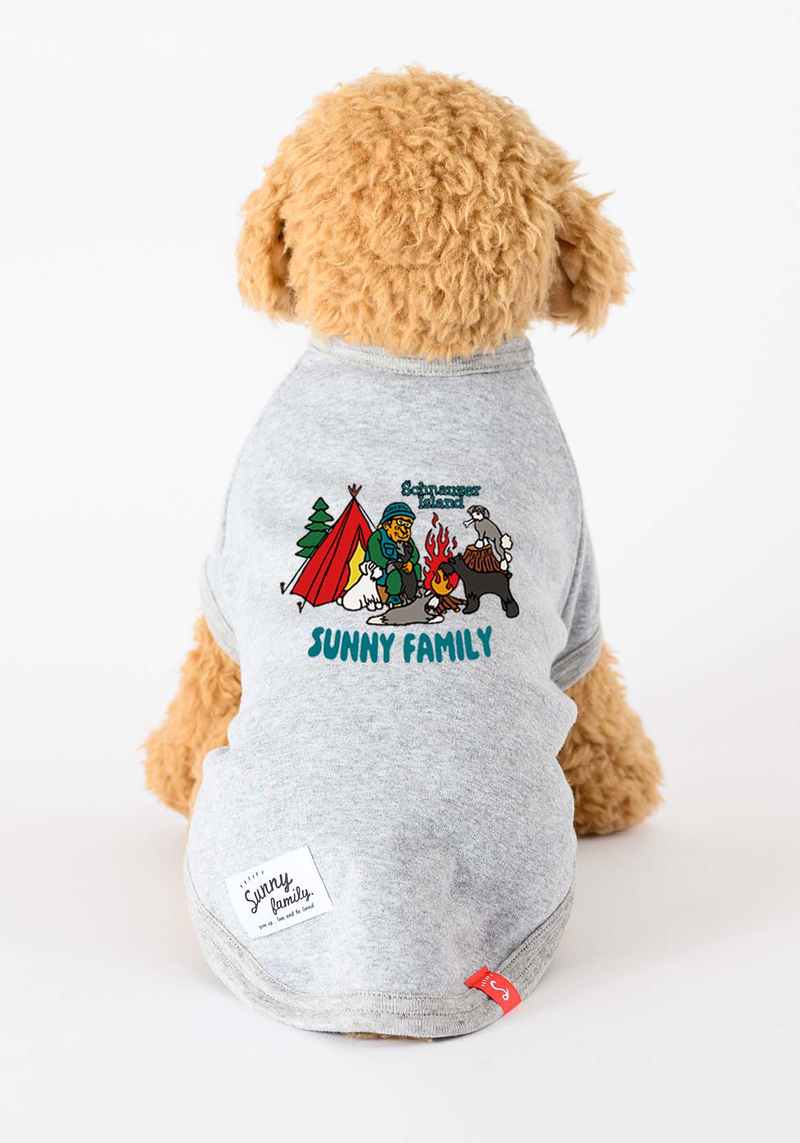 Love★Island Tシャツ/ミニチュアシュナウザー/犬服