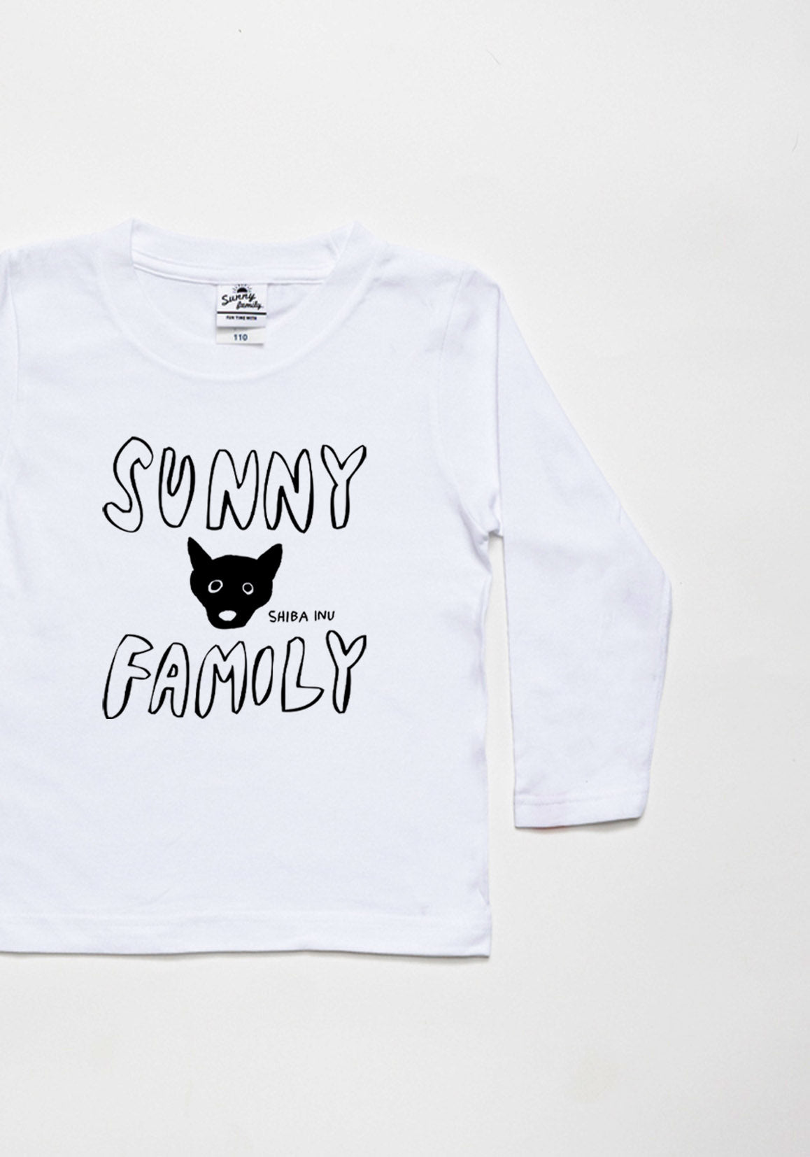 famdog ロングTシャツ/シバ/こども