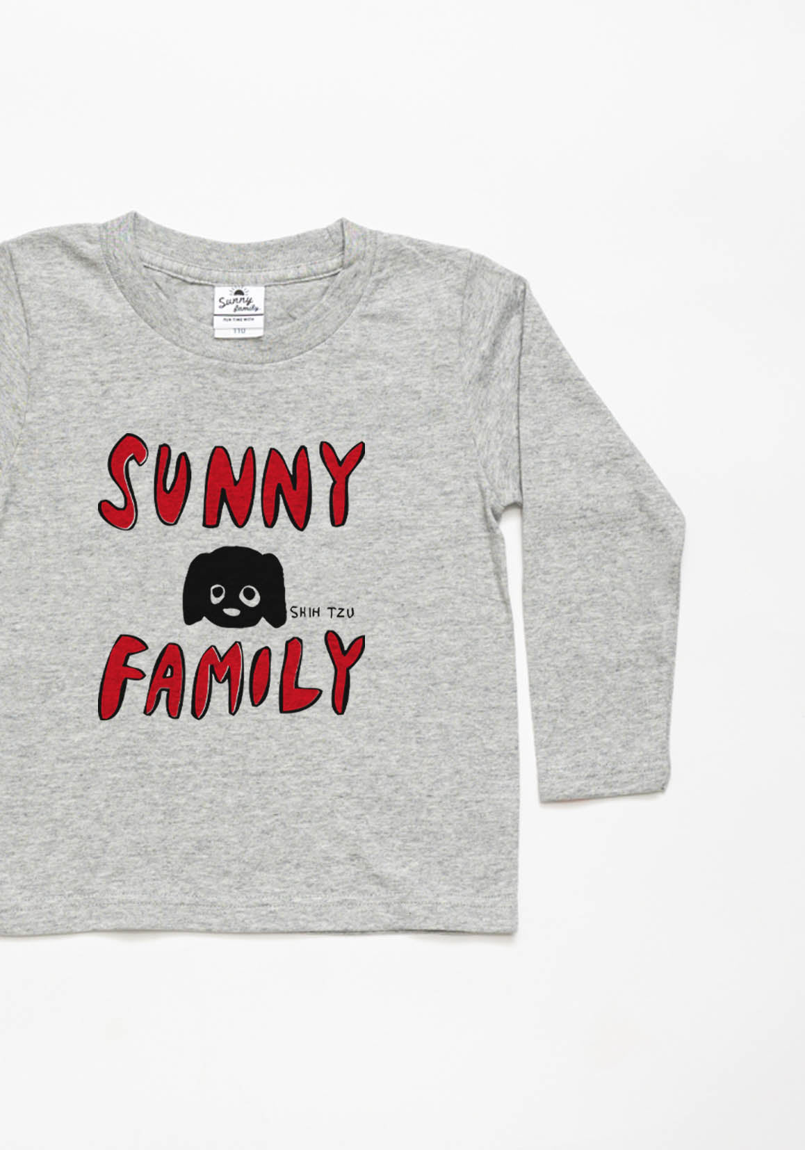 famdog ロングTシャツ/シーズー/こども