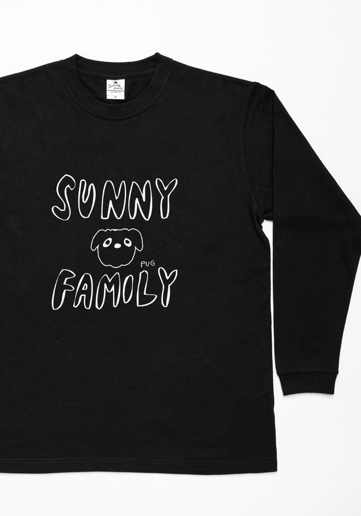 famdog ロングTシャツ/パグ/おとな