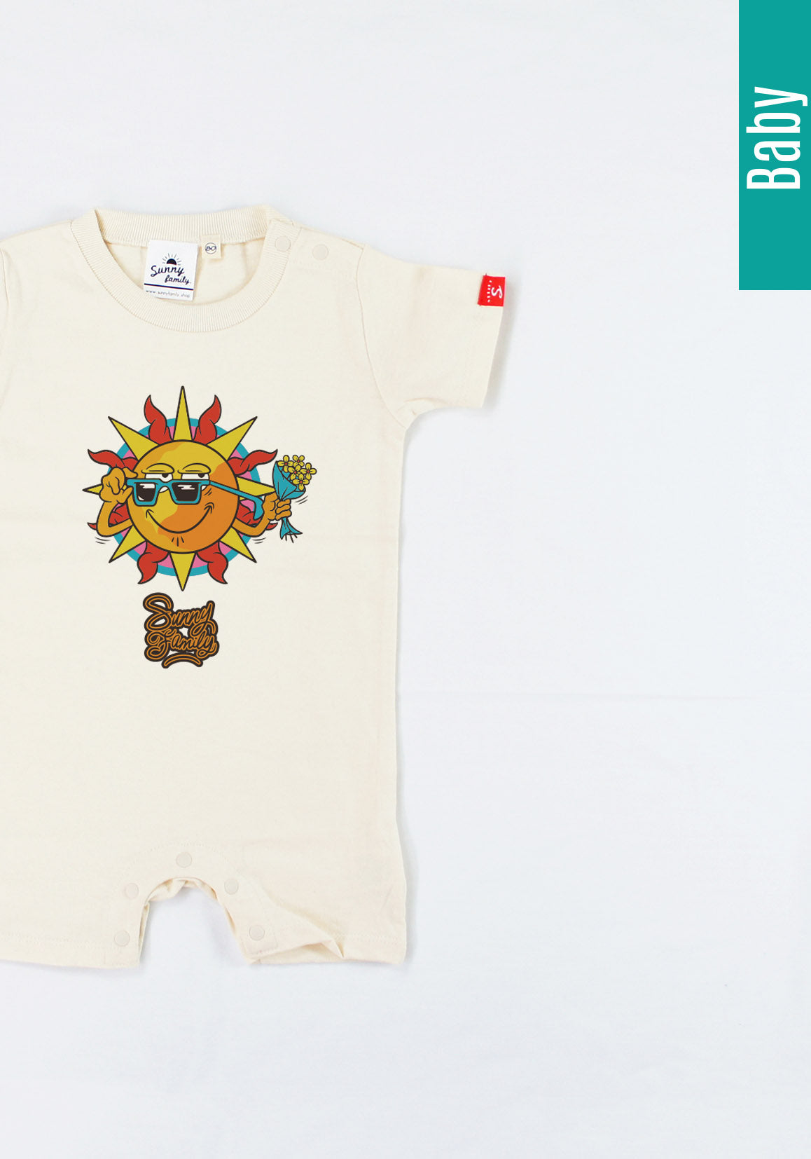 SunnyMan Tシャツ／ベビー用ロンパース