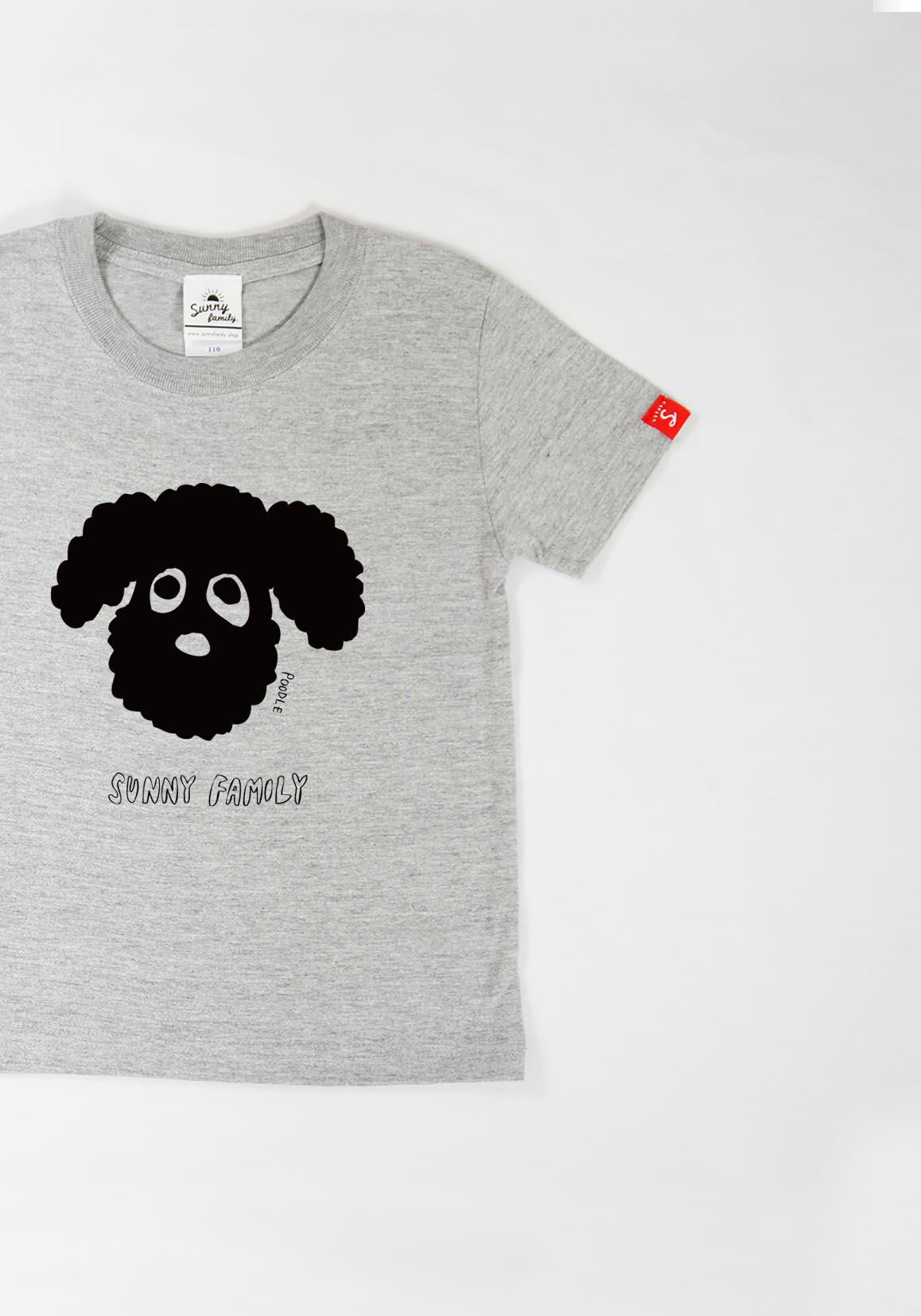 famdog famTシャツ/トイプードル/こども