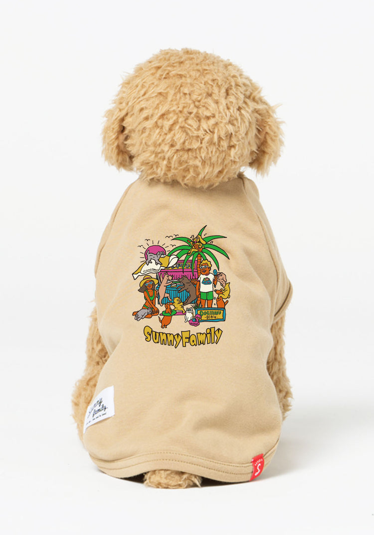 DogIslandTシャツ／犬服 – Sunny Family