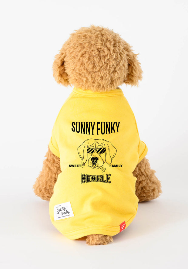 Sunny Funky Tシャツ／mono／ビーグル／犬服