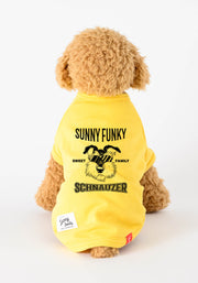 Sunny Funky Tシャツ／mono／ミニチュアシュナウザー／犬服