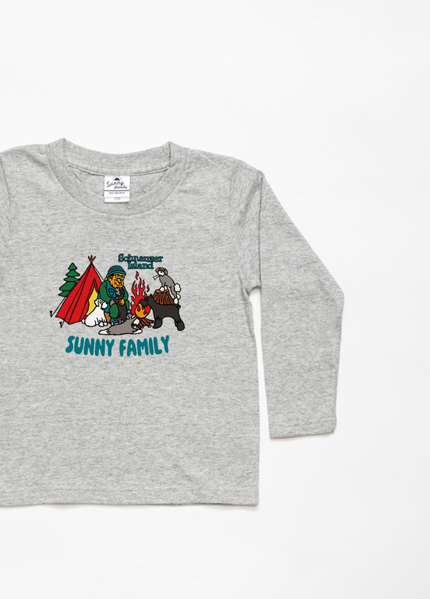 Love★Island ロングTシャツ／ミニチュアシュナウザー／こども