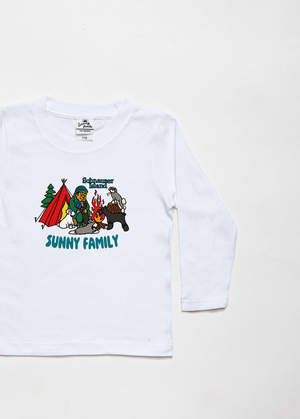 Love★Island ロングTシャツ／ミニチュアシュナウザー／こども