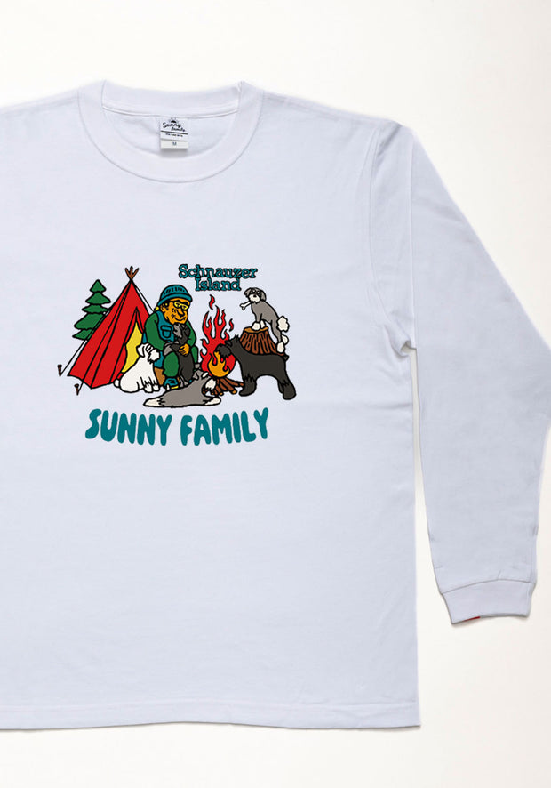 Love★Island ロングTシャツ／ミニチュアシュナウザー／おとな