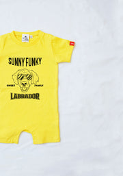 Sunny Funky Tシャツ／mono／ラブラドール／ベビー用ロンパース