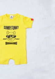 Sunny Funky Tシャツ／mono／シバ／ベビー用ロンパース