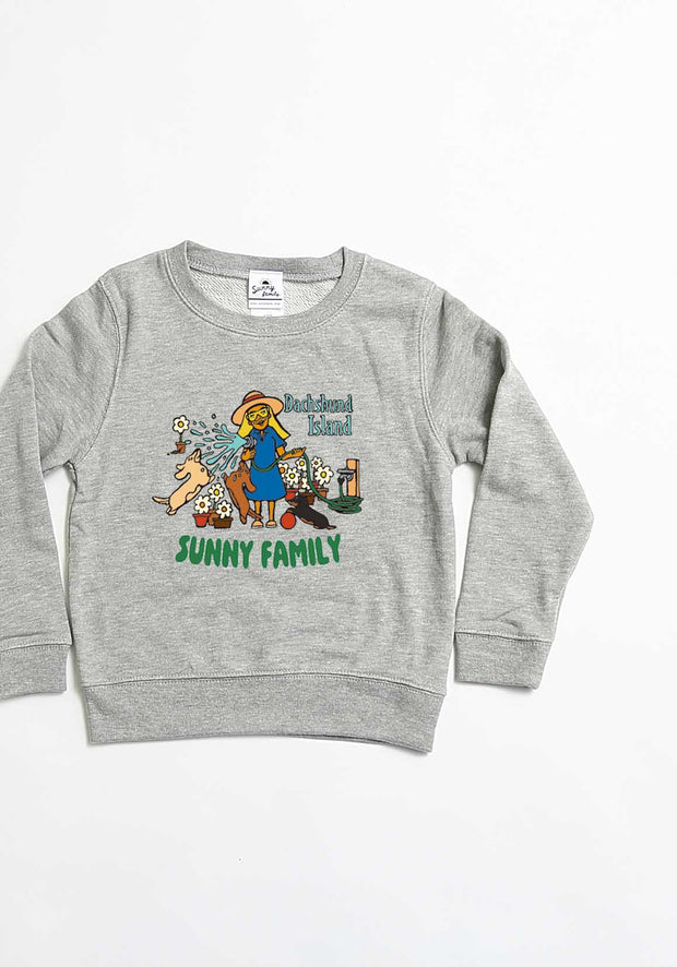 Love★Island トレーナー／ミニチュアダックス／こども