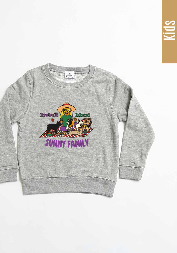 Love★Island トレーナー／フレンチブルドッグ／こども