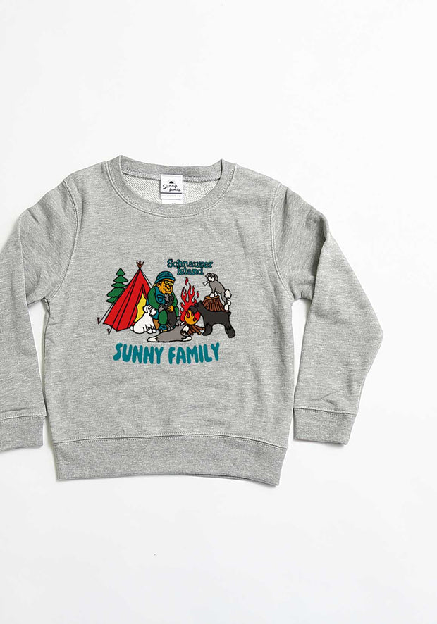 Love★Island トレーナー／ミニチュアシュナウザー／こども