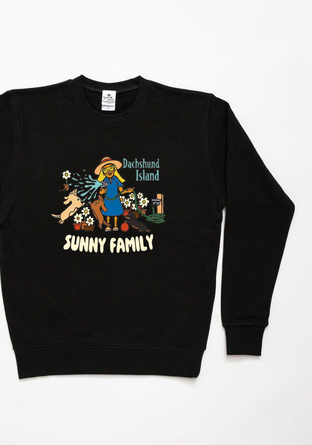 Love★Island トレーナー／ミニチュアダックス／おとな