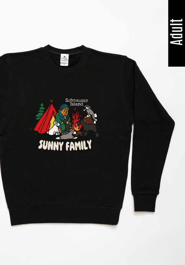 Love★Island トレーナー／ミニチュアシュナウザー／おとな