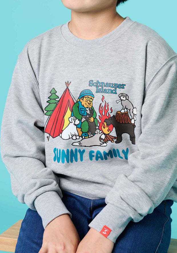 Love★Island トレーナー／ミニチュアシュナウザー／おとな