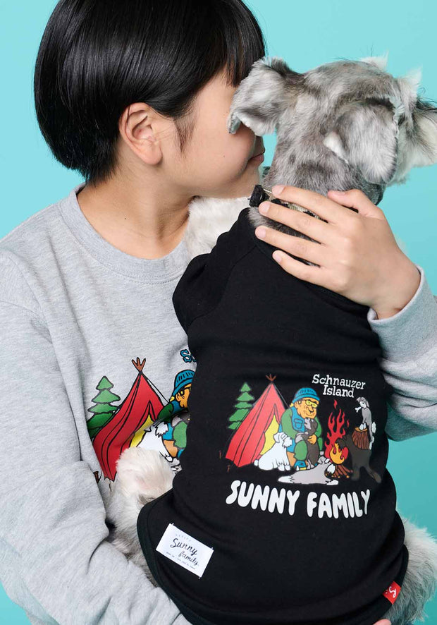 Love★Island トレーナー／ミニチュアシュナウザー／おとな