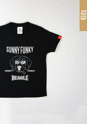 Sunny Funky Tシャツ／mono／ビーグル／こども