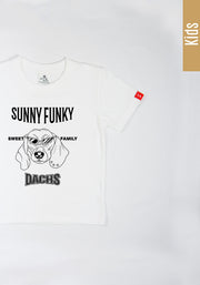 Sunny Funky Tシャツ／mono／ミニチュアダックス／こども