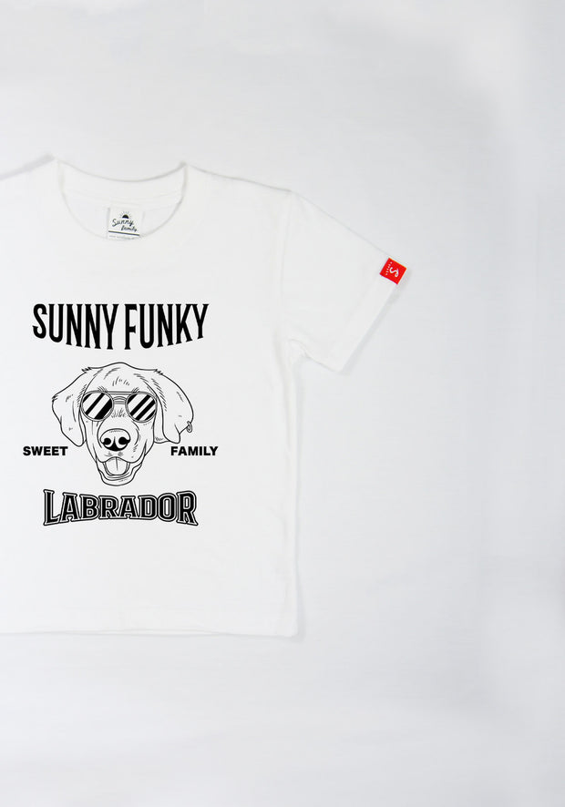 Sunny Funky Tシャツ／mono／ラブラドールレトリバー／こども
