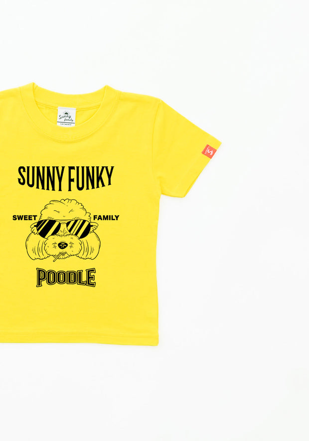 Sunny Funky Tシャツ／mono／トイプードル／こども