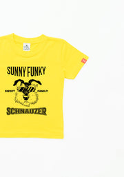 Sunny Funky Tシャツ／mono／ミニチュアシュナウザー／こども