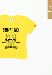 Sunny Funky Tシャツ／mono／柴犬／こども