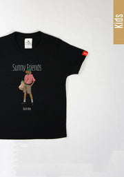 SunnyFriends Tシャツ／ミニチュアダックスBoy／こども