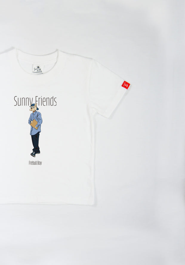 SunnyFriends Tシャツ／フレンチブルドッグBoy／こども