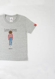 SunnyFriends Tシャツ／トイプードルGirl／こども