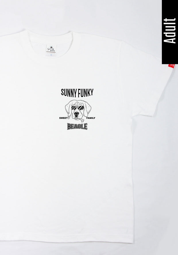 Sunny Funky Tシャツ／mono／ビーグル／おとな