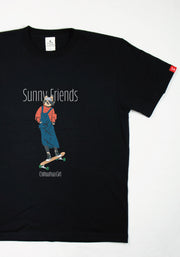 SunnyFriends Tシャツ／チワワGirl／おとな