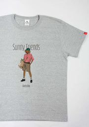SunnyFriends Tシャツ／ミニチュアダックスBoy／おとな