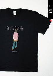 SunnyFriends Tシャツ／フレンチブルドッグGirl／おとな