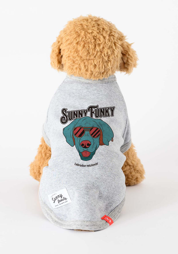 Sunny Funky Tシャツ／ラブラドール／犬服