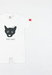 famdogTシャツ／柴犬／ベビー用ロンパース