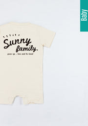 SunnyFamily Tシャツ／ベビー用ロンパース