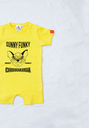 Sunny Funky Tシャツ／mono／チワワ／ベビー用ロンパース