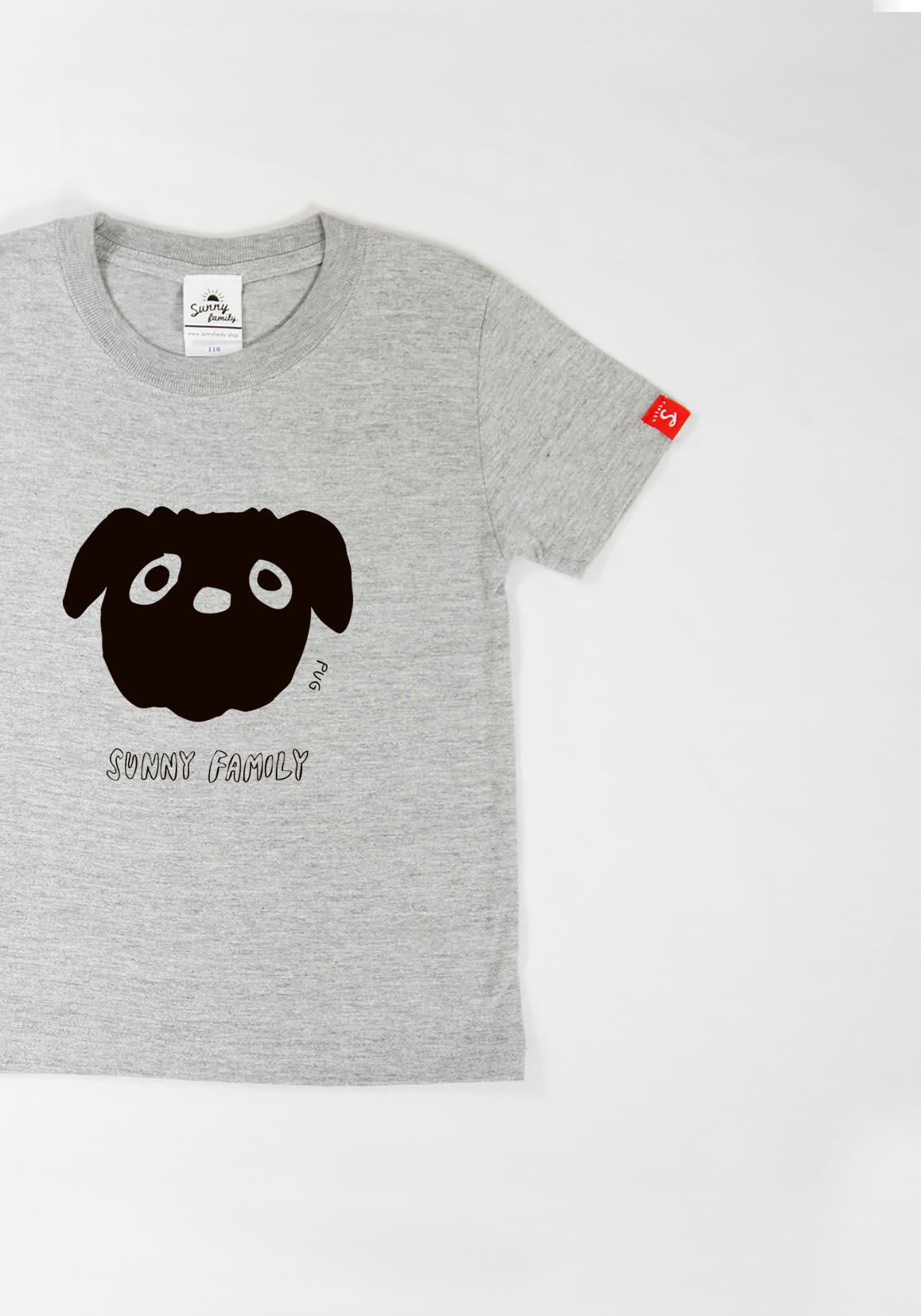 famdog famTシャツ／パグ／こども
