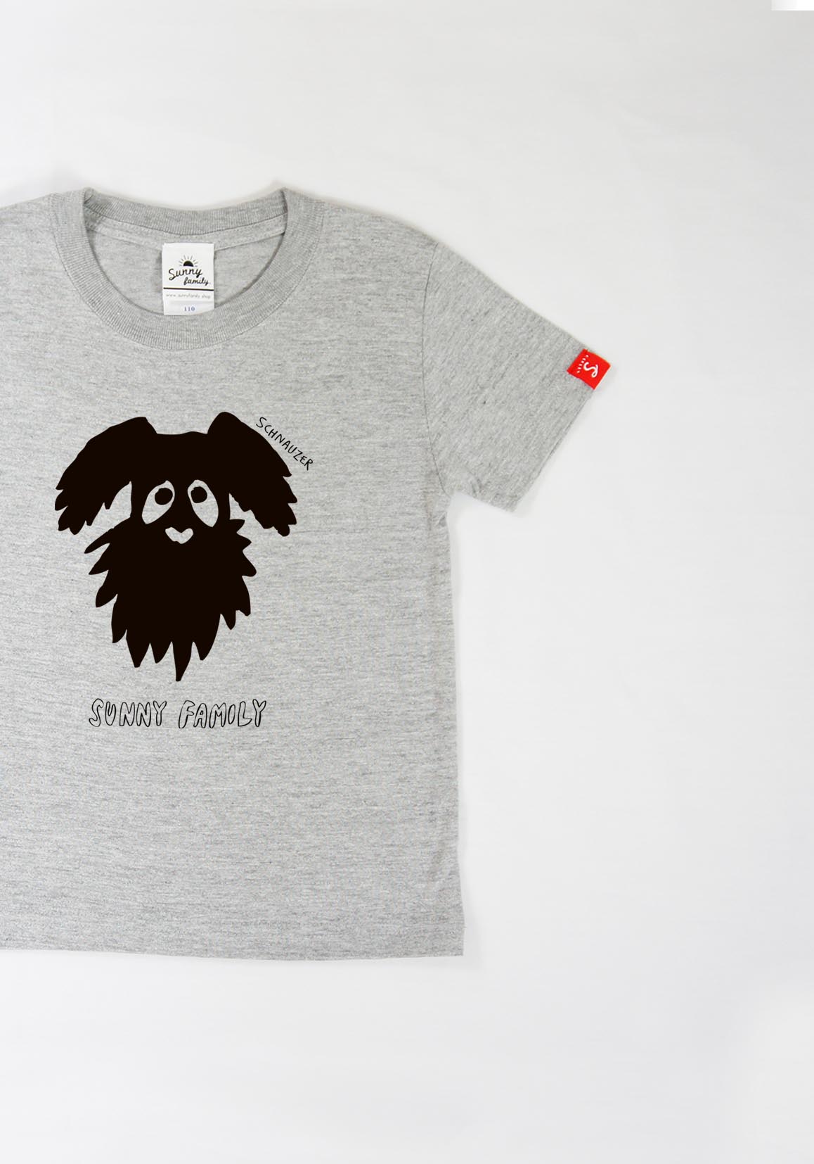 famdog famTシャツ／ミニチュアシュナウザー／こども