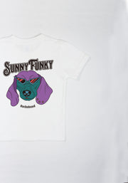 Sunny Funky Tシャツ／ミニチュアダックス／こども