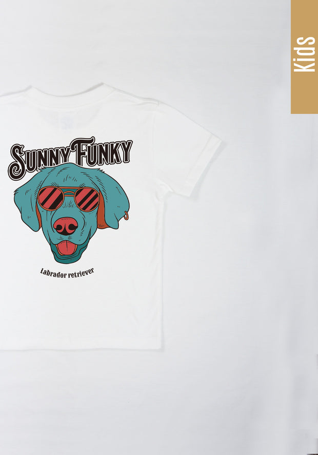 Sunny Funky Tシャツ／ラブラドールレトリバー／こども