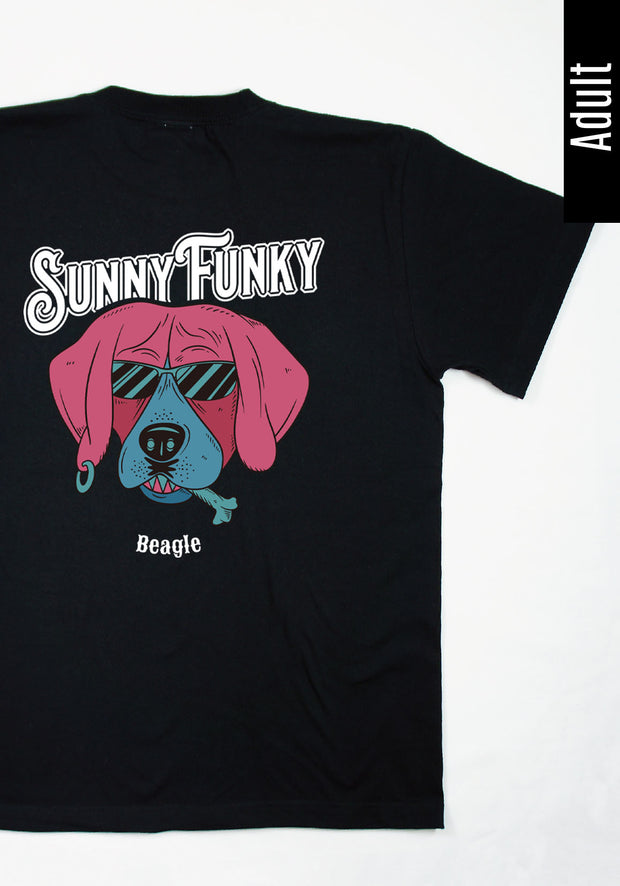 Sunny Funky Tシャツ／ビーグル／おとな