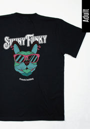 Sunny Funky Tシャツ／フレンチブルドッグ／おとな