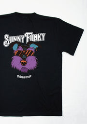 Sunny Funky Tシャツ／ミニチュアシュナウザー／おとな