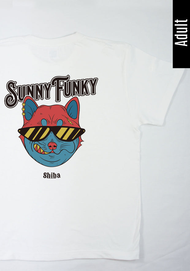 Sunny Funky Tシャツ／柴犬／おとな